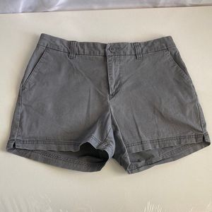 Grey Chino Shorts, Sz. W10
